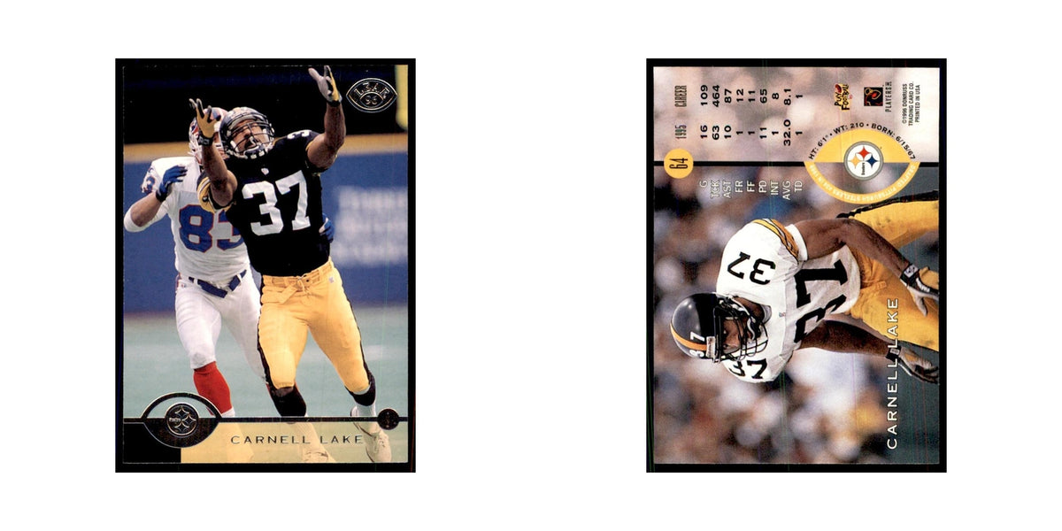 1996 Leaf Carnell Lake Steelers #64