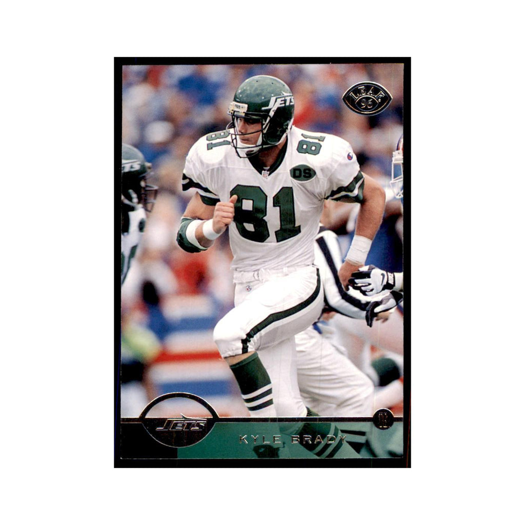 1996 Leaf Kyle Brady Jets #66