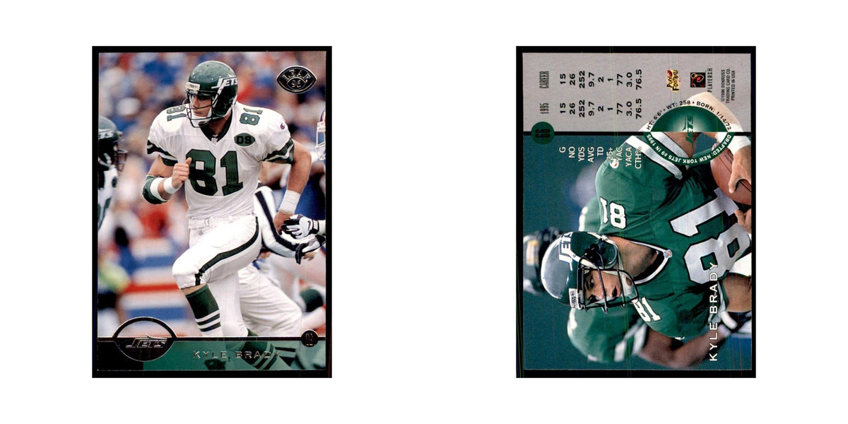 1996 Leaf Kyle Brady Jets #66