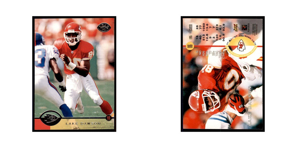 1996 Leaf Lake Dawson Pittsburgh Steelers/Kansas City Chiefs #86