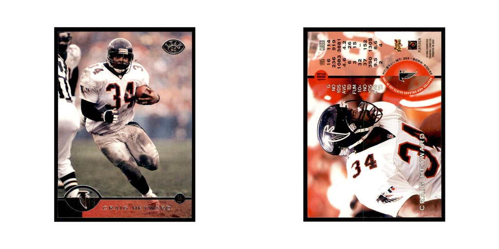 1996 Leaf Craig Heyward Falcons #102