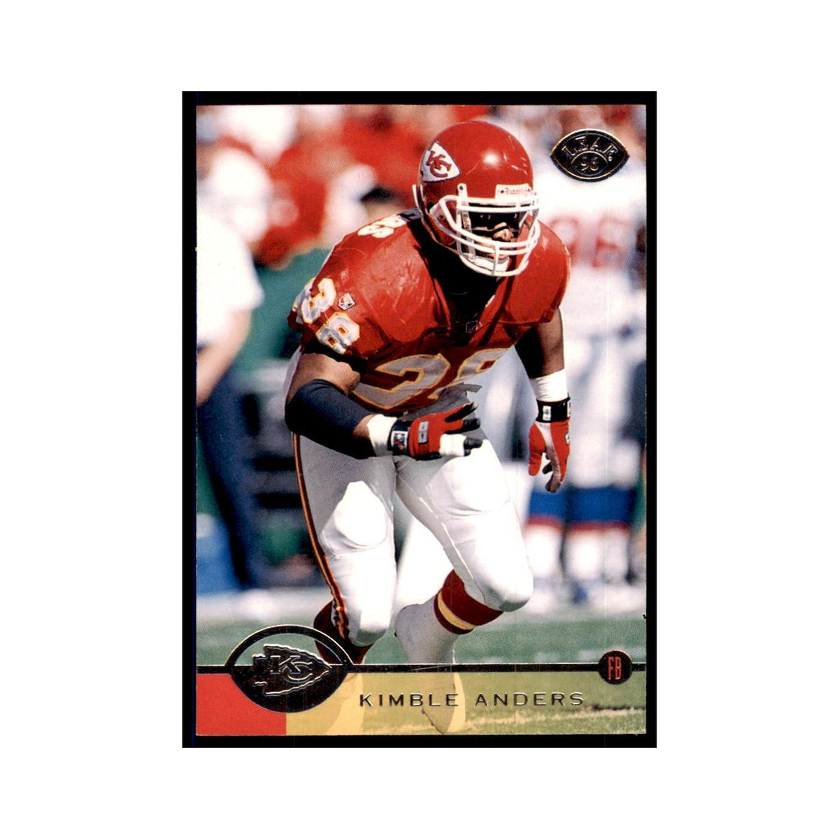 1996 Leaf Kimble Anders Chiefs #16