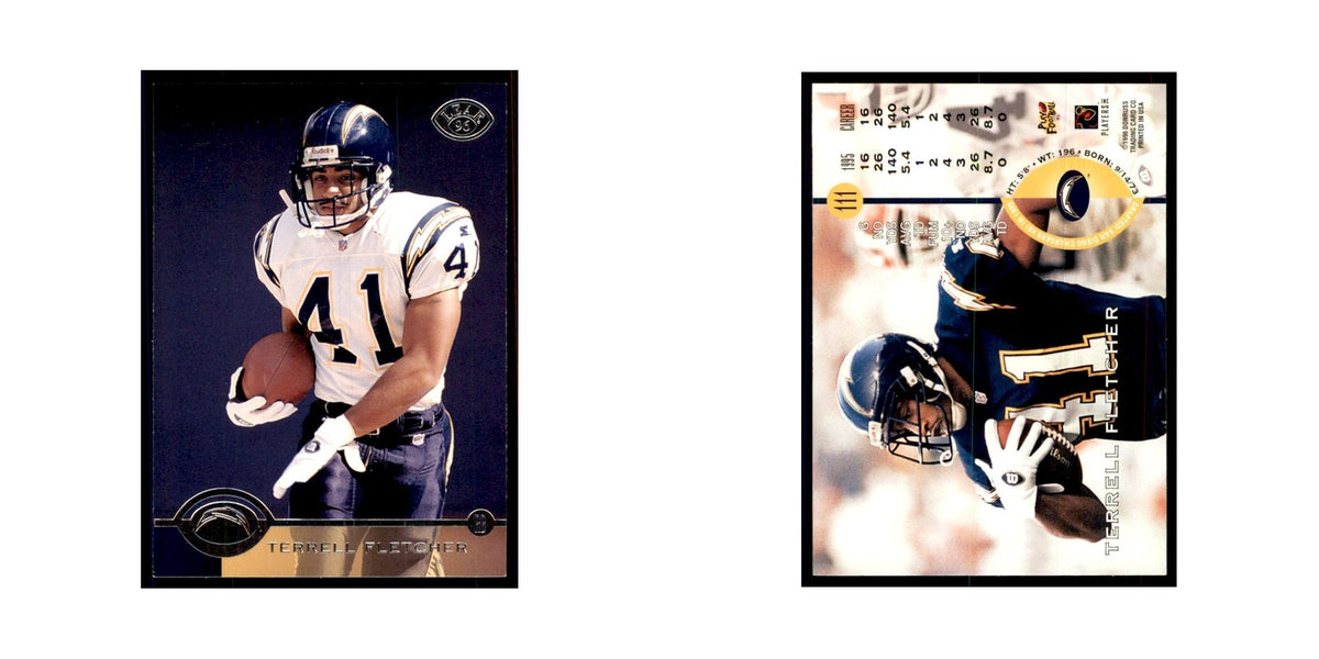 1996 Leaf Terrell Fletcher San Diego Chargers #111