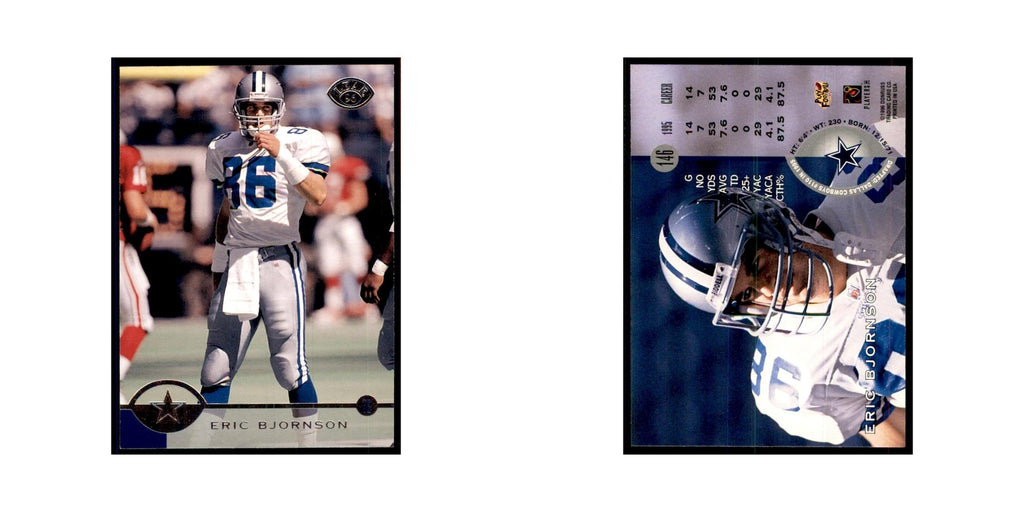 1996 Leaf Eric Bjornson Cowboys #146