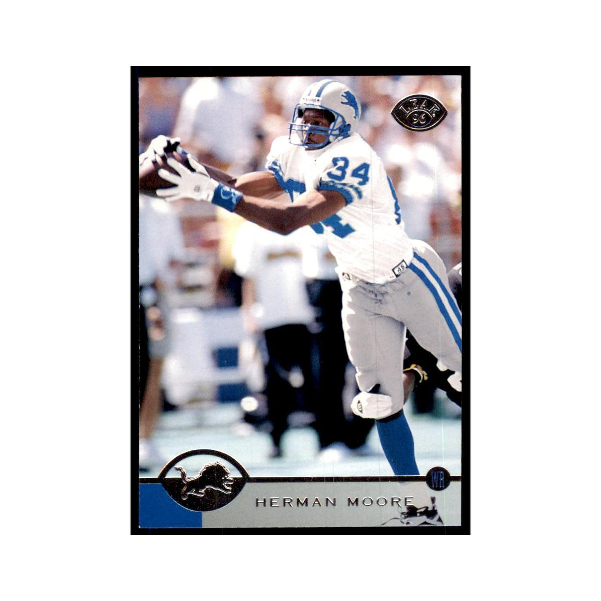 1996 Leaf Herman Moore Lions #55