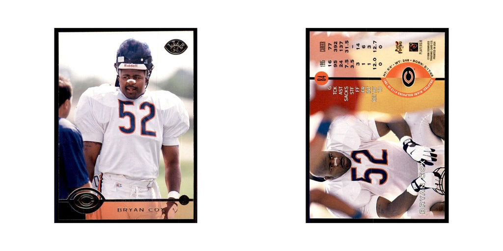 1996 Leaf Bryan Cox Bears #84