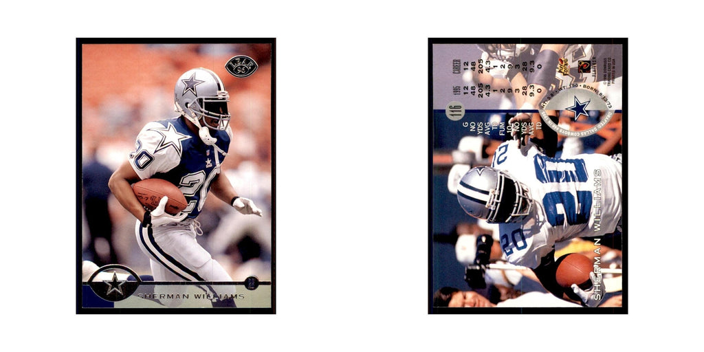 1996 Leaf Sherman Williams Cowboys #116