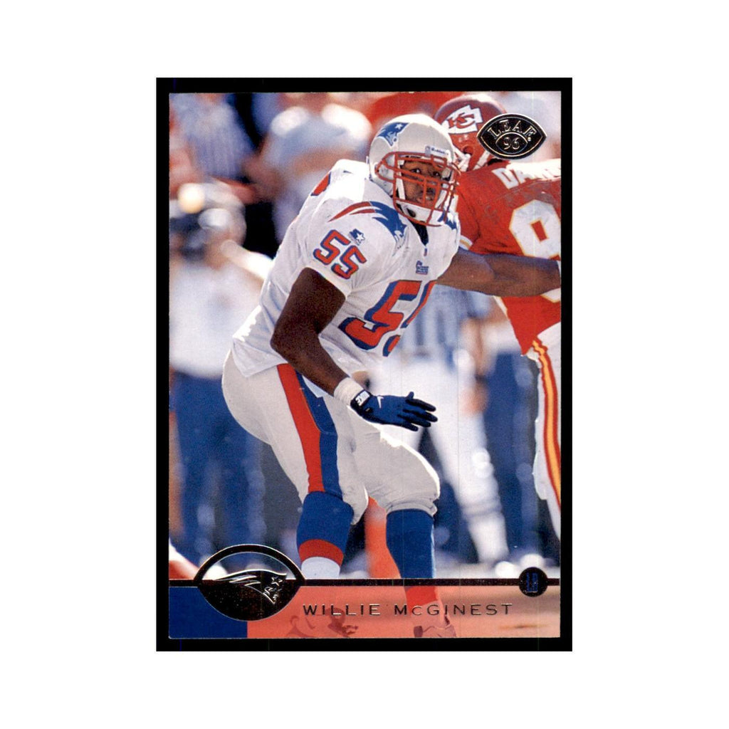 1996 Leaf Willie McGinest Patriots #54