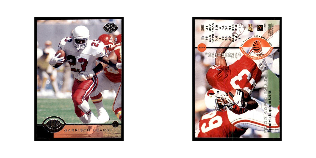 1996 Leaf Garrison Hearst Bengals #9