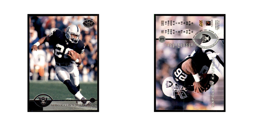 1996 Leaf Napoleon Kaufman Raiders #28
