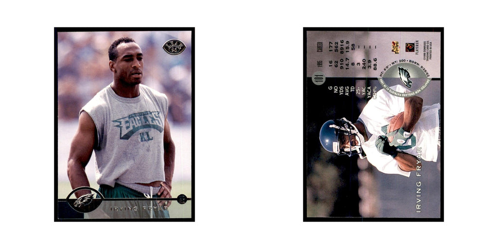 1996 Leaf Irving Fryar Eagles #101