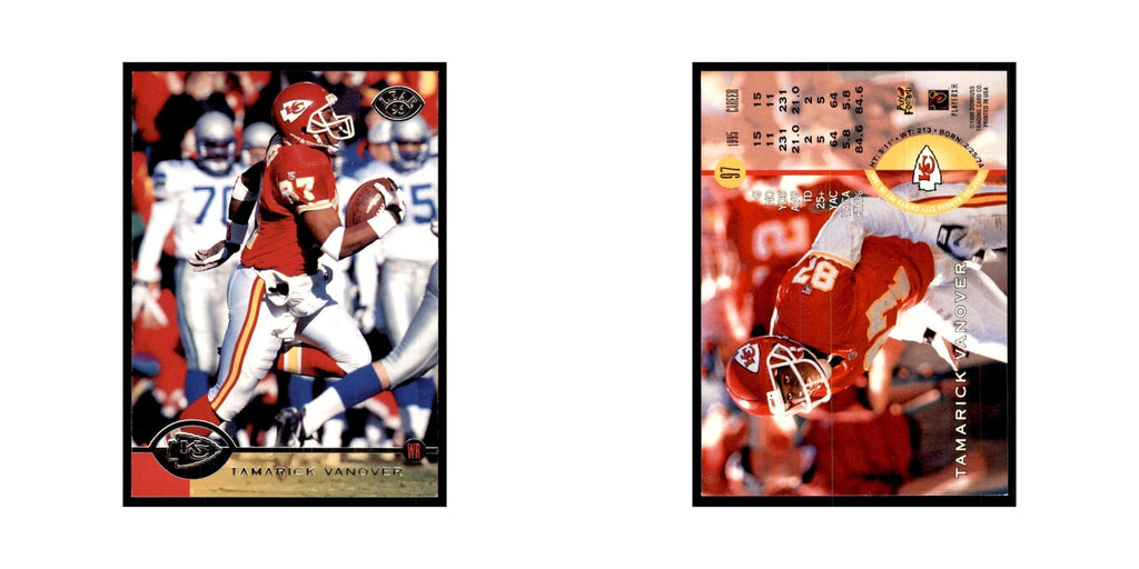 1996 Leaf Tamarick Vanover Chiefs #97