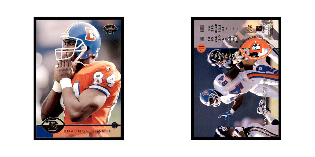 1996 Leaf Shannon Sharpe Broncos #131