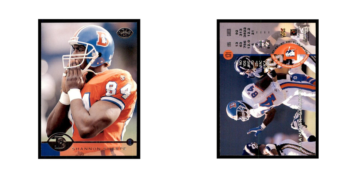 1996 Leaf Shannon Sharpe Broncos #131