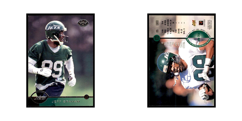 1996 Leaf Jeff Graham Jets #122