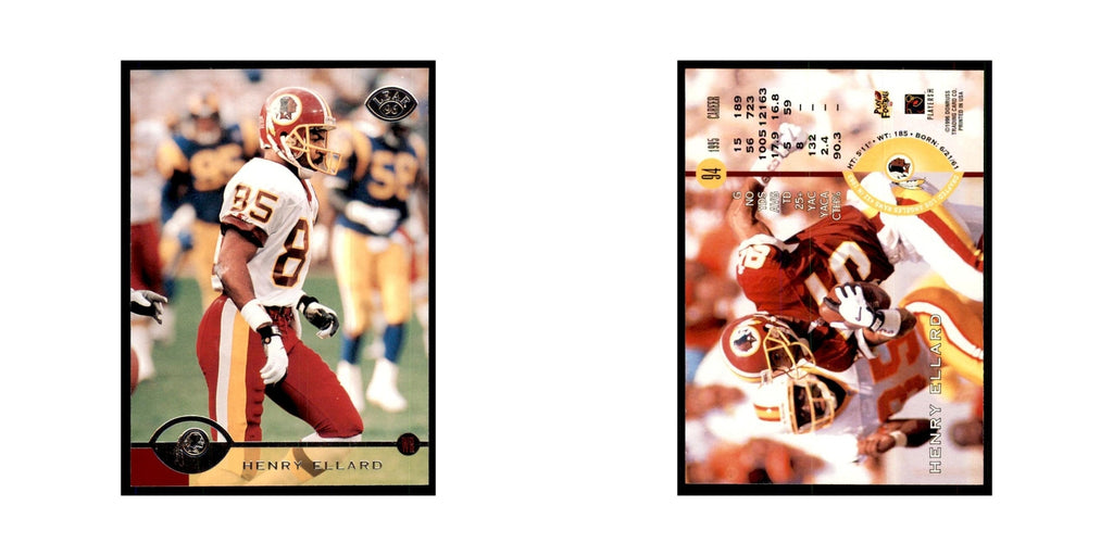 1996 Leaf Henry Ellard Redskins #94