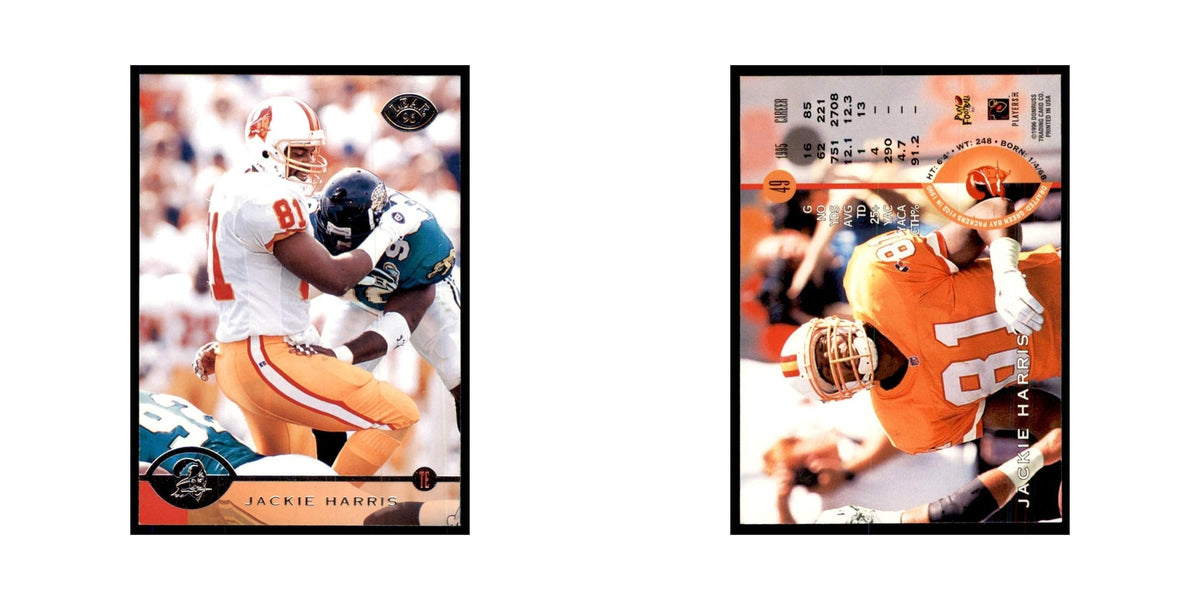 1996 Leaf Jackie Harris Buccaneers #49