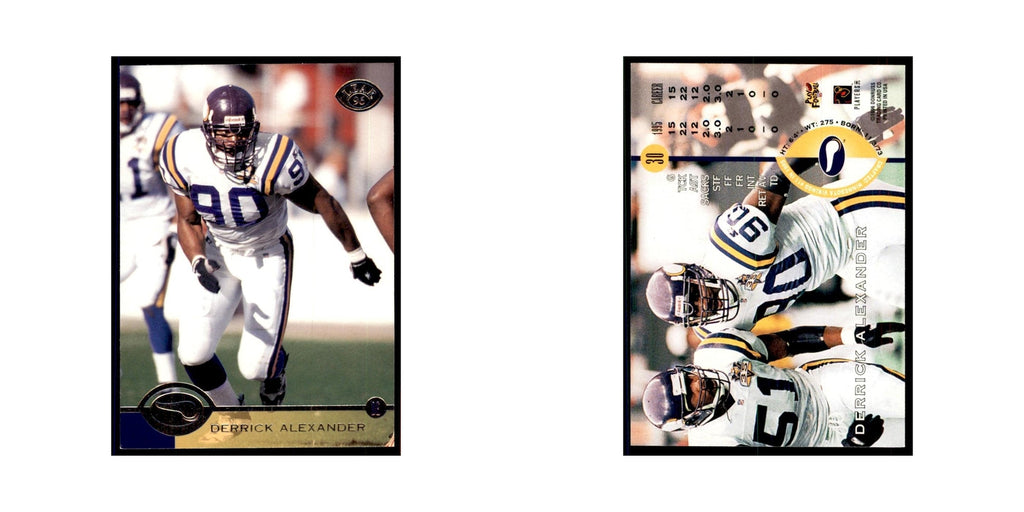 1996 Leaf Derrick Alexander Vikings #30