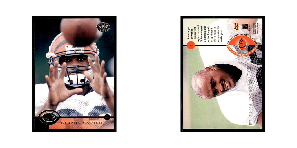 1996 Leaf Ki-Jana Carter Bengals #4