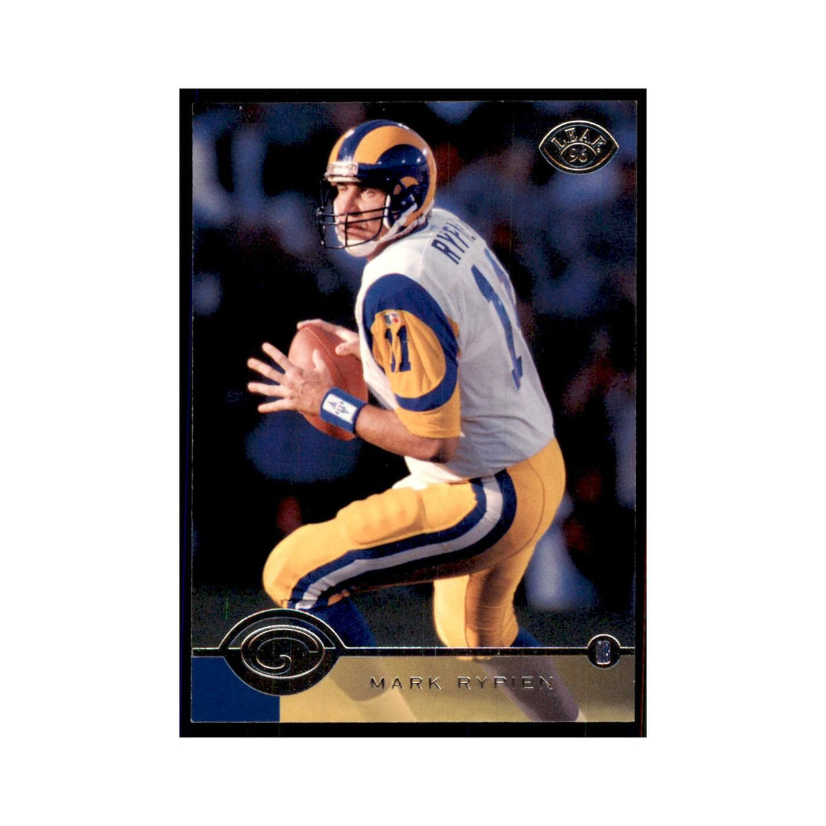 1996 Leaf Mark Rypien St. Louis Rams #82