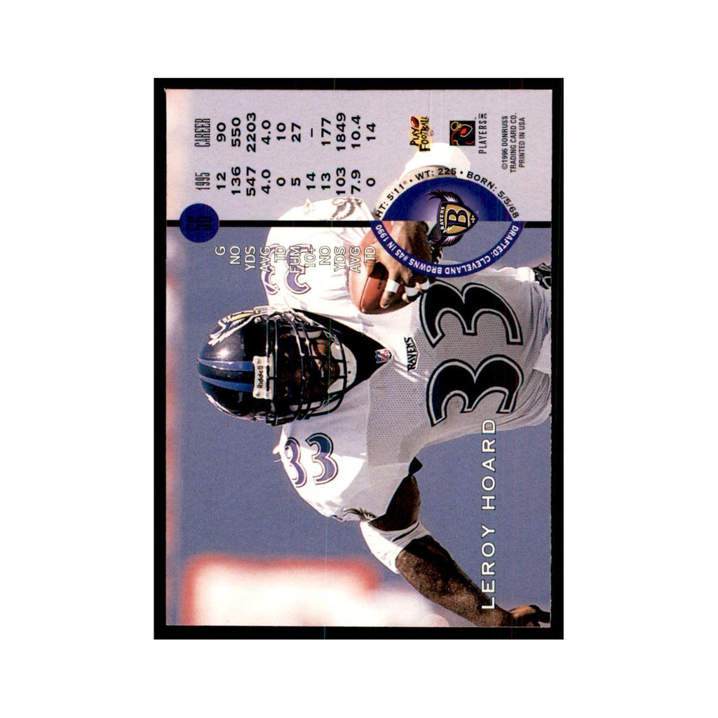 1996 Leaf Leroy Hoard Ravens #56