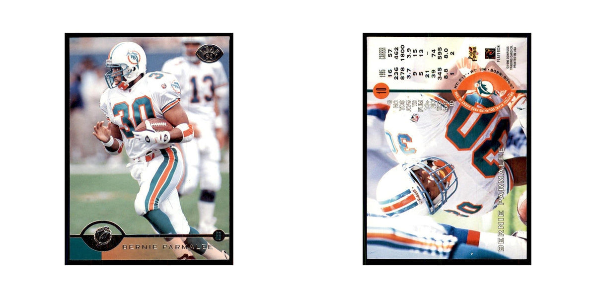 1996 Leaf Bernie Parmalee Dolphins #10