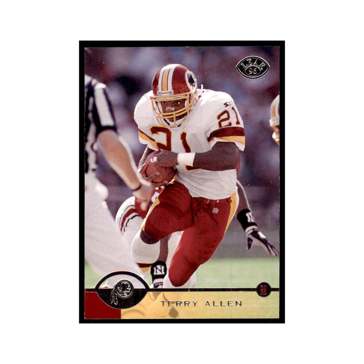 1996 Leaf Terry Allen Redskins #141