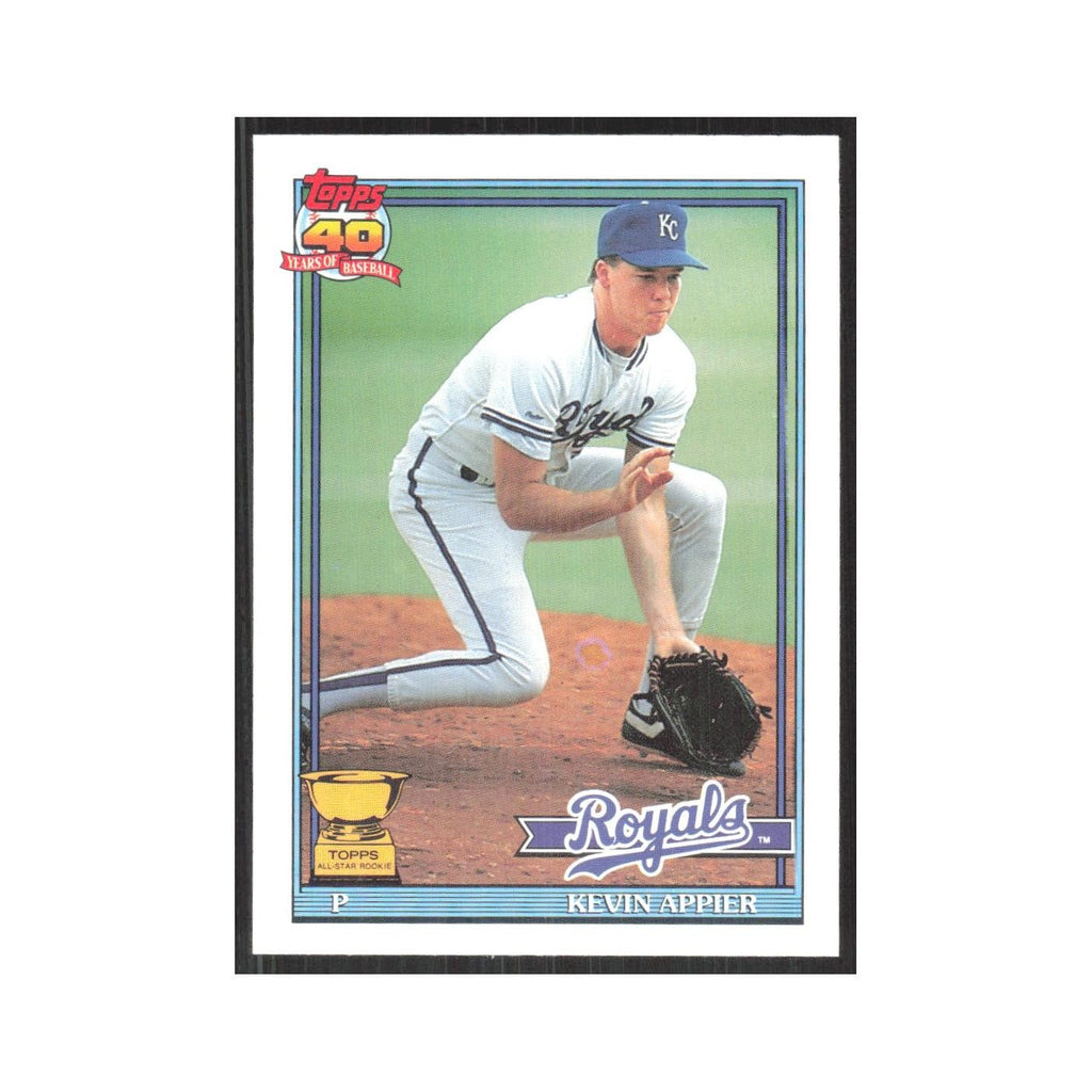 1991 O-Pee-Chee Kevin Appier RC Gold Cup Royals #454