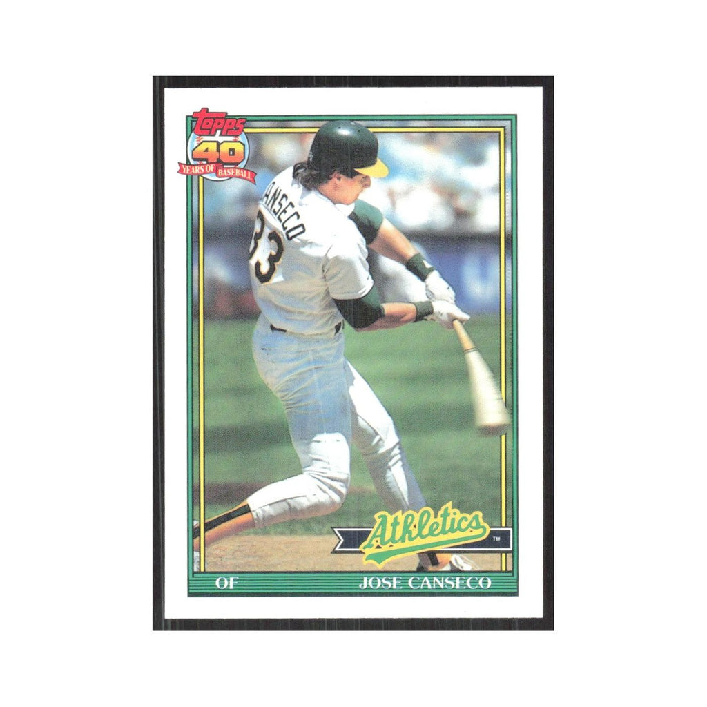 1991 O-Pee-Chee Jose Canseco Athletics #700