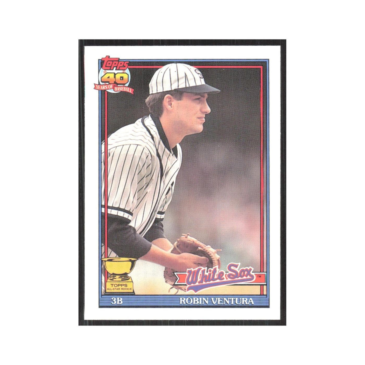 1991 O-Pee-Chee Robin Ventura Gold Cup White Sox #461