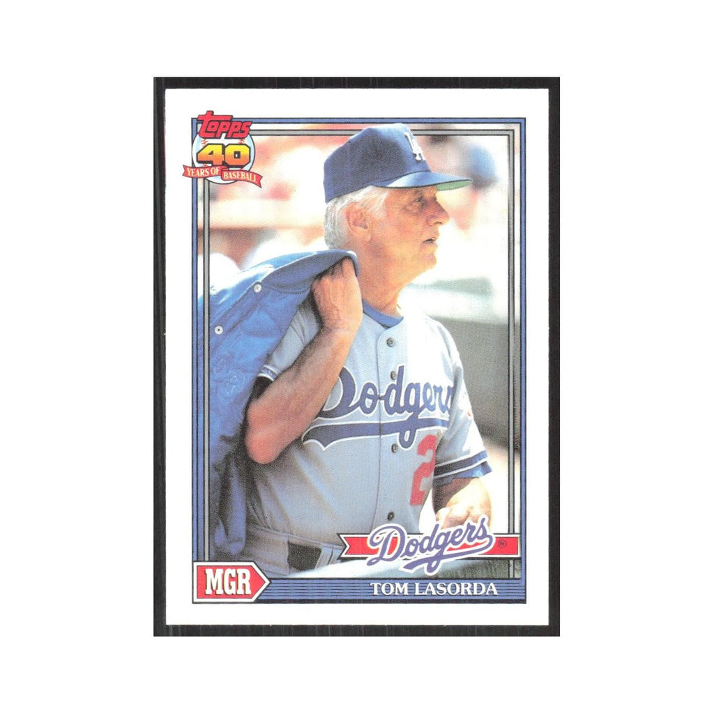 1991 O-Pee-Chee Tommy Lasorda Dodgers #789