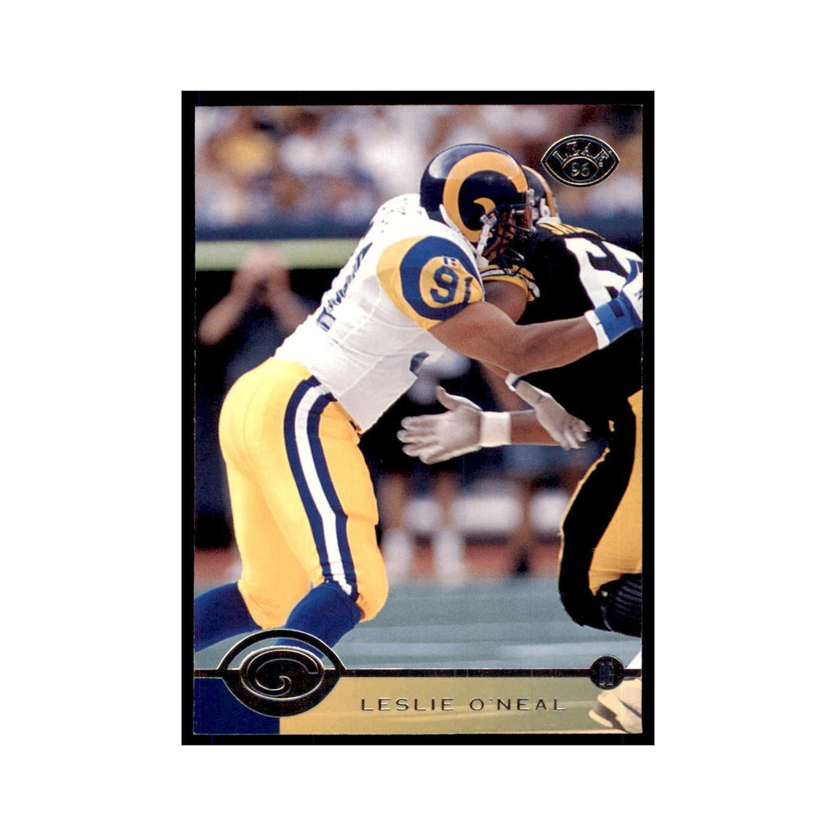 1996 Leaf Leslie O'Neal St. Louis Rams #160