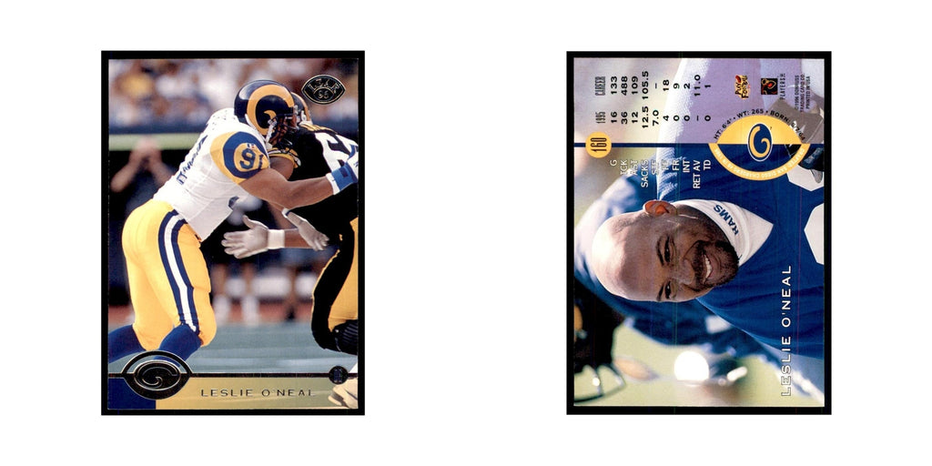1996 Leaf Leslie O'Neal St. Louis Rams #160