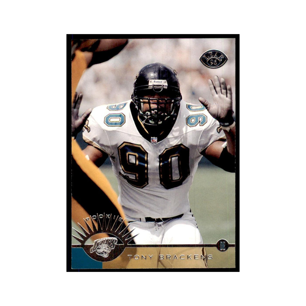 1996 Leaf Tony Brackens Jaguars #163