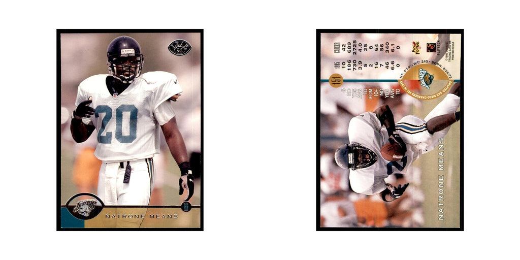 1996 Leaf Natrone Means Jaguars #151