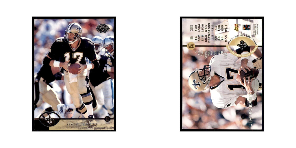 1996 Leaf Jim Everett Saints #157