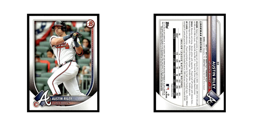 2025 Bowman Austin Riley Braves #32