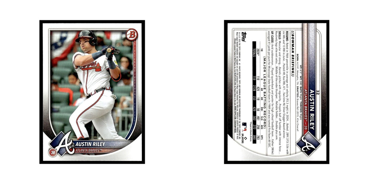 2025 Bowman Austin Riley Braves #32