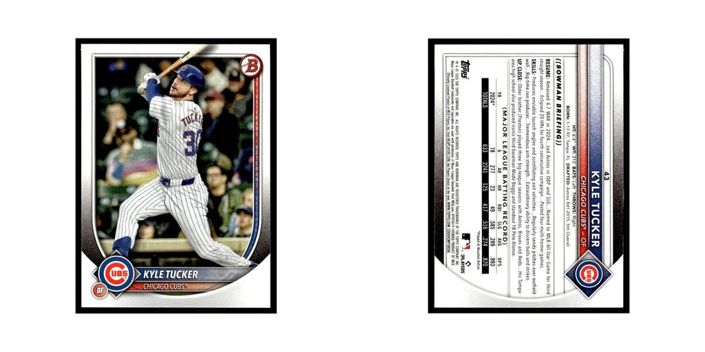 2025 Bowman Kyle Tucker Cubs #43