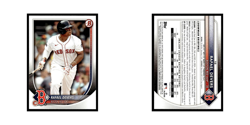 2025 Bowman Rafael Devers Red Sox #10