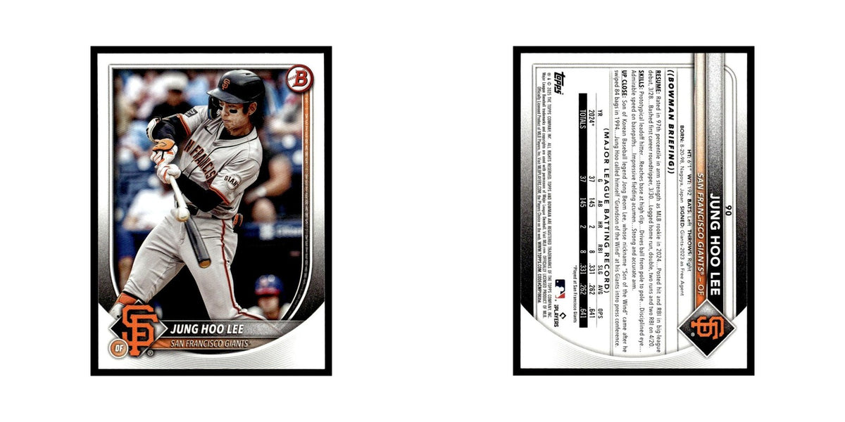 2025 Bowman Jung Hoo Lee Giants #90