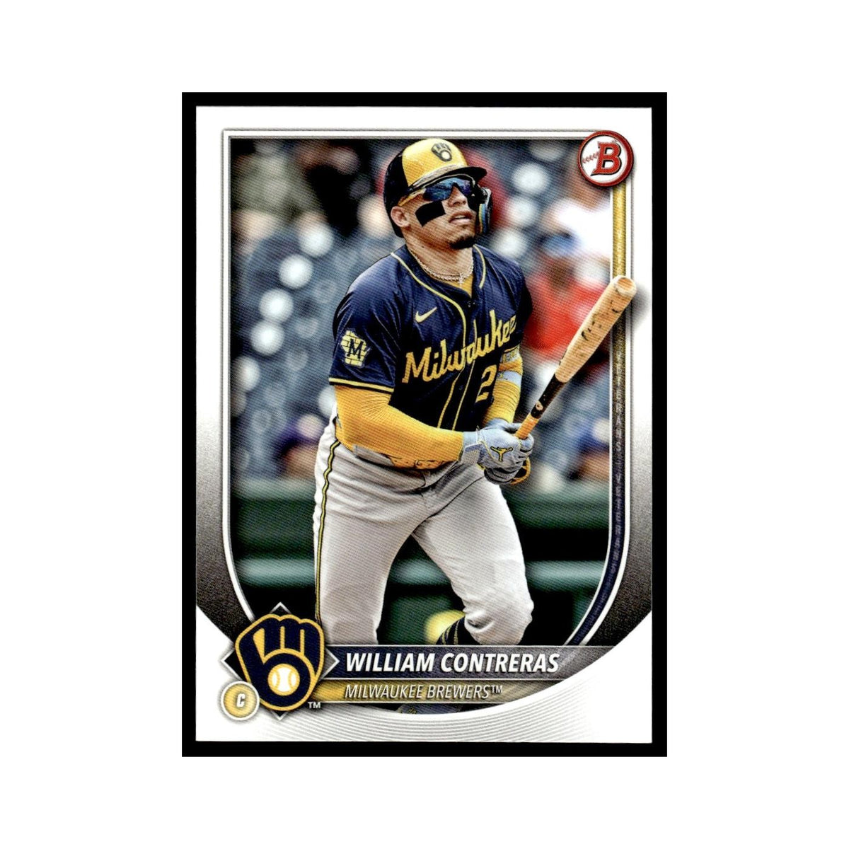 2025 Bowman William Contreras Brewers #70