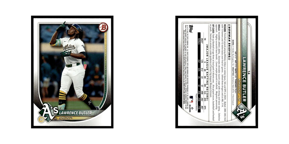 2025 Bowman Lawrence Butler Athletics #14