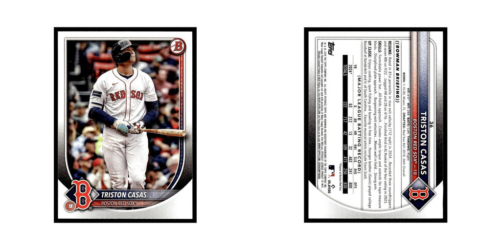 2025 Bowman Triston Casas Red Sox #36