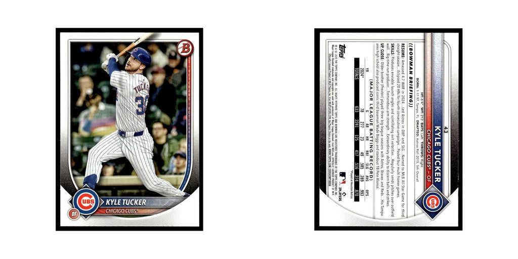 2025 Bowman Kyle Tucker Cubs #43