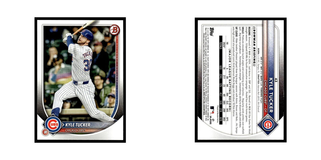 2025 Bowman Kyle Tucker Cubs #43