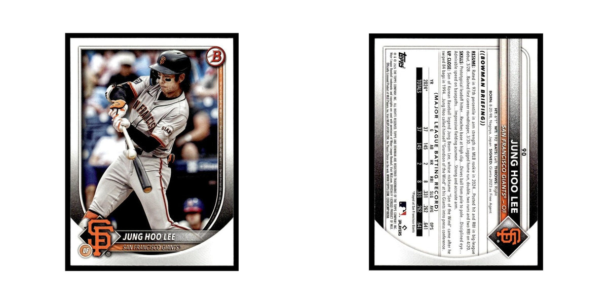 2025 Bowman Jung Hoo Lee Giants #90