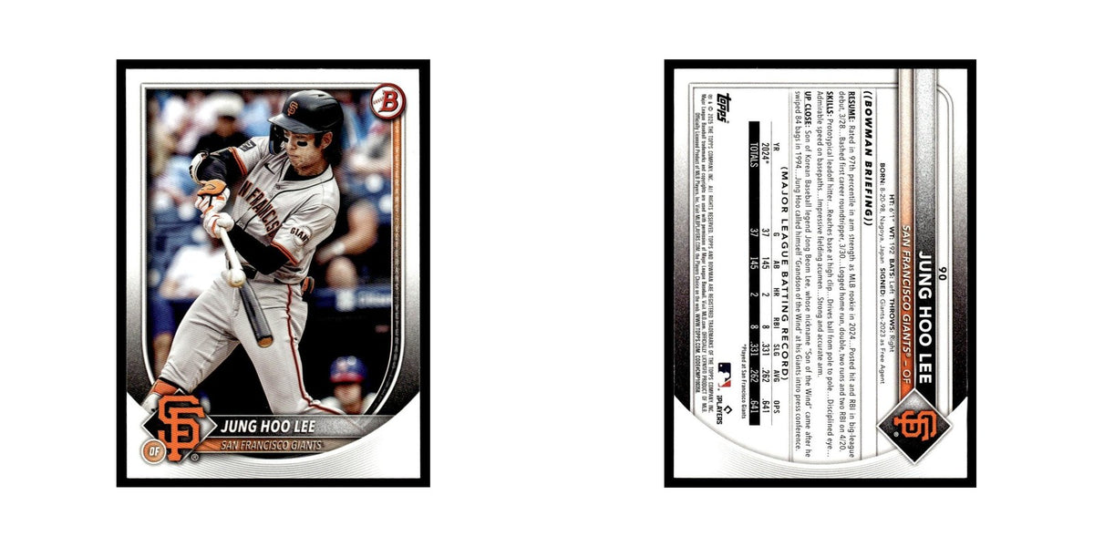 2025 Bowman Jung Hoo Lee Giants #90