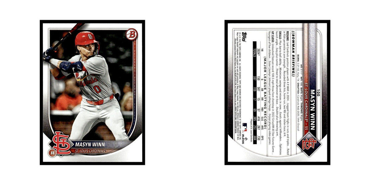 2025 Bowman Masyn Winn Cardinals #100