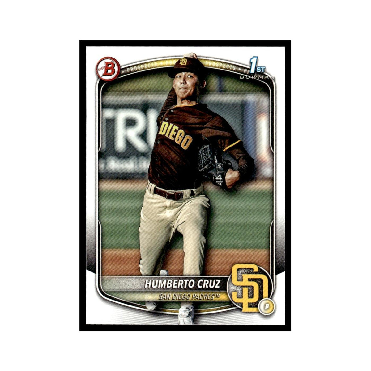 2025 Bowman Prospects Humberto Cruz Padres #BP-96